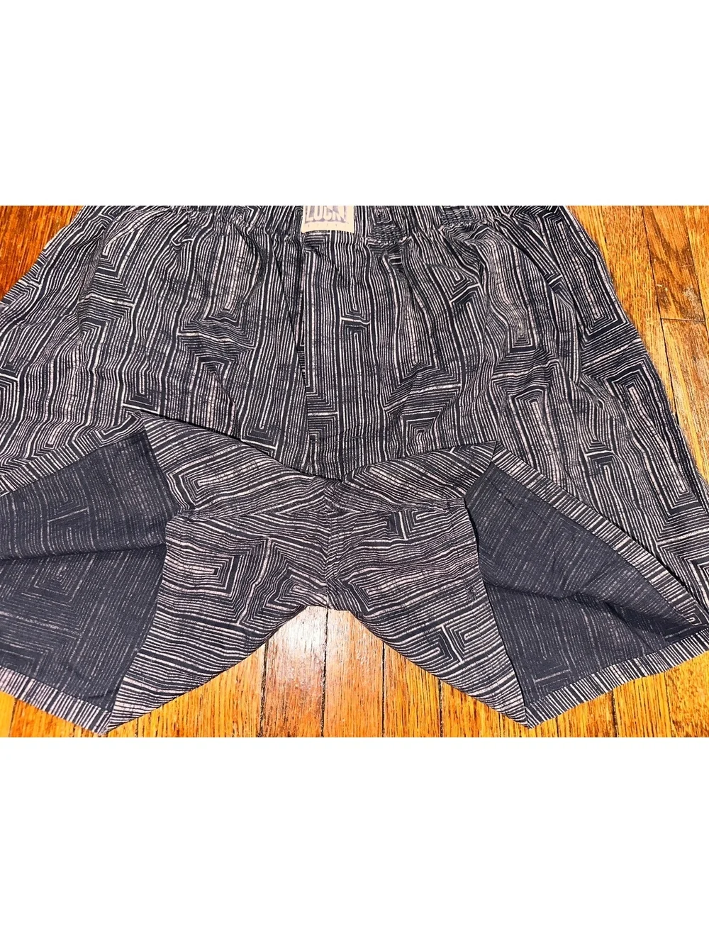 Men’s XL Lucky Brand Geometric Navy White Boxers Underwear